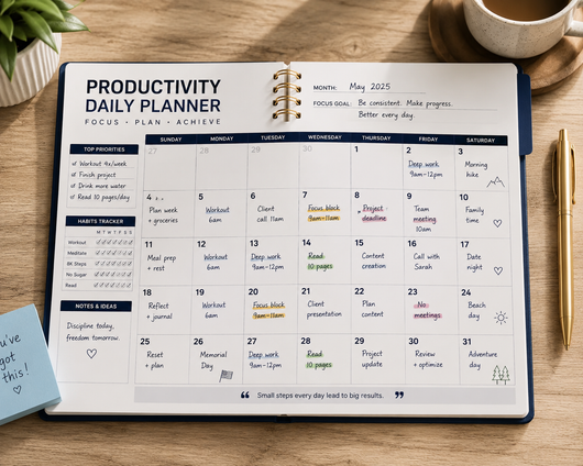 FREE - Productive Daily Planner