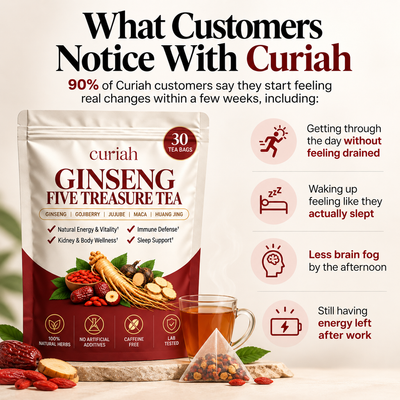 Ginseng Five Treasure Tea