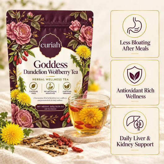 Goddess Dandelion Wolfberry Tea