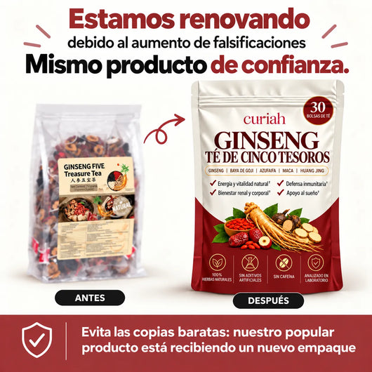 Ginseng Five Treasure Tea 2.0