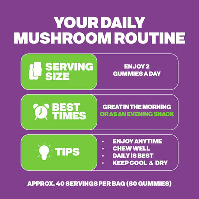 Curiah™ Mushroom Gummies