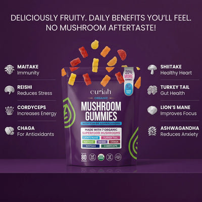 Curiah™ Mushroom Gummies